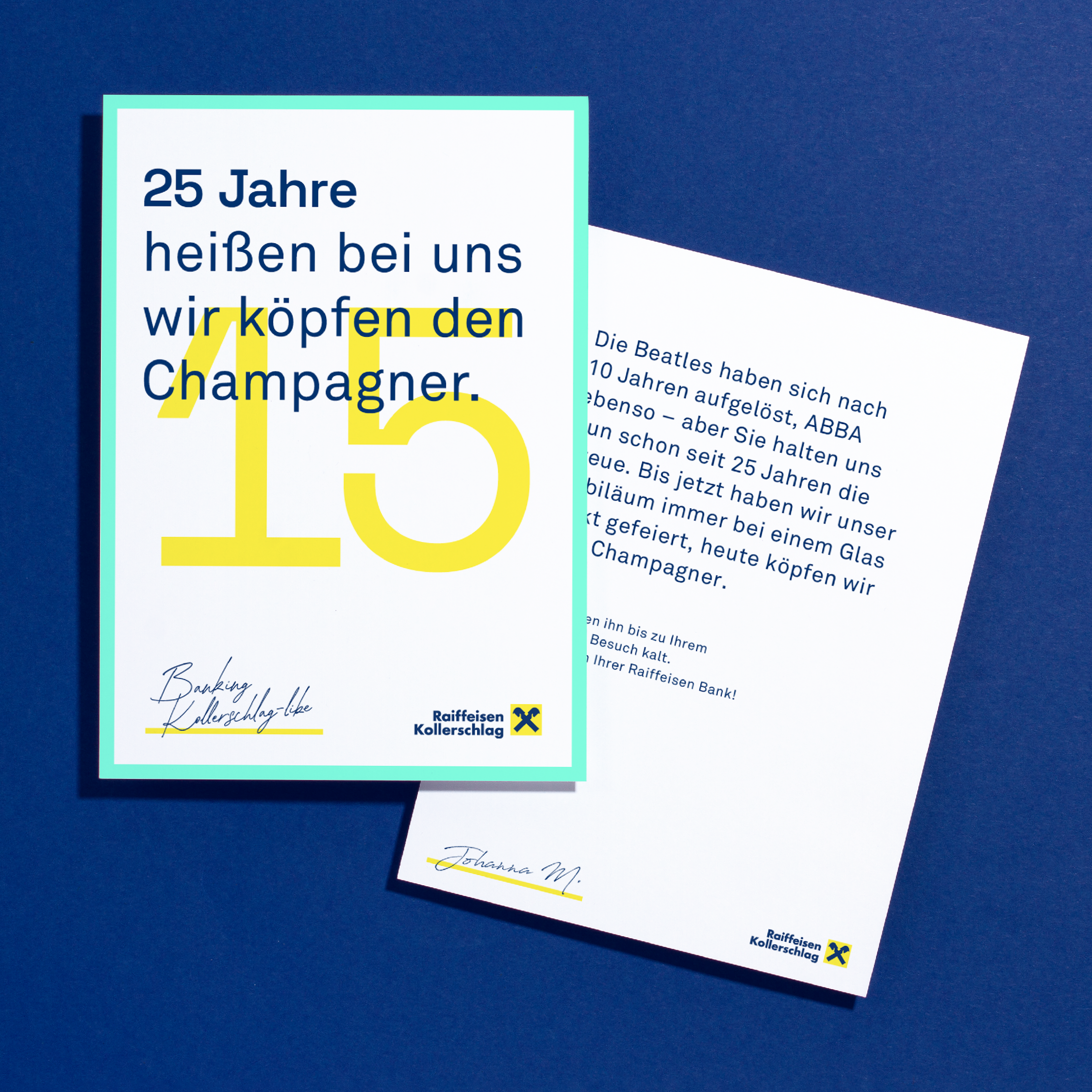 Raiffeisenbank Referenz Bilder 15 Champagner
